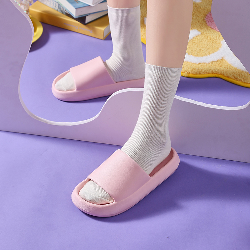 Men'S Shoes To Women'S Size - Home Slippers Women cloud Sandals Bathroom