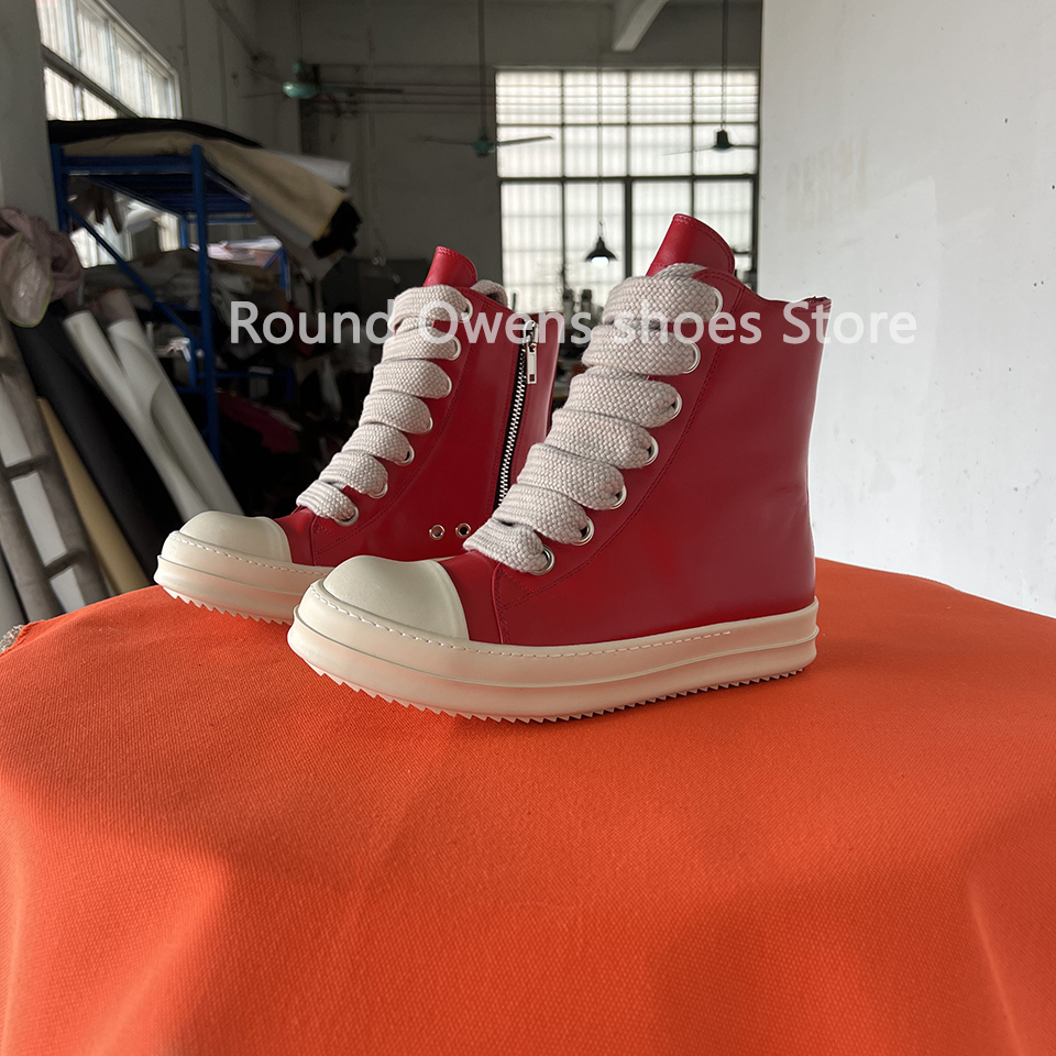 Men'S Shoes Zipper - High Top Sneakers Men StreetRo Thick