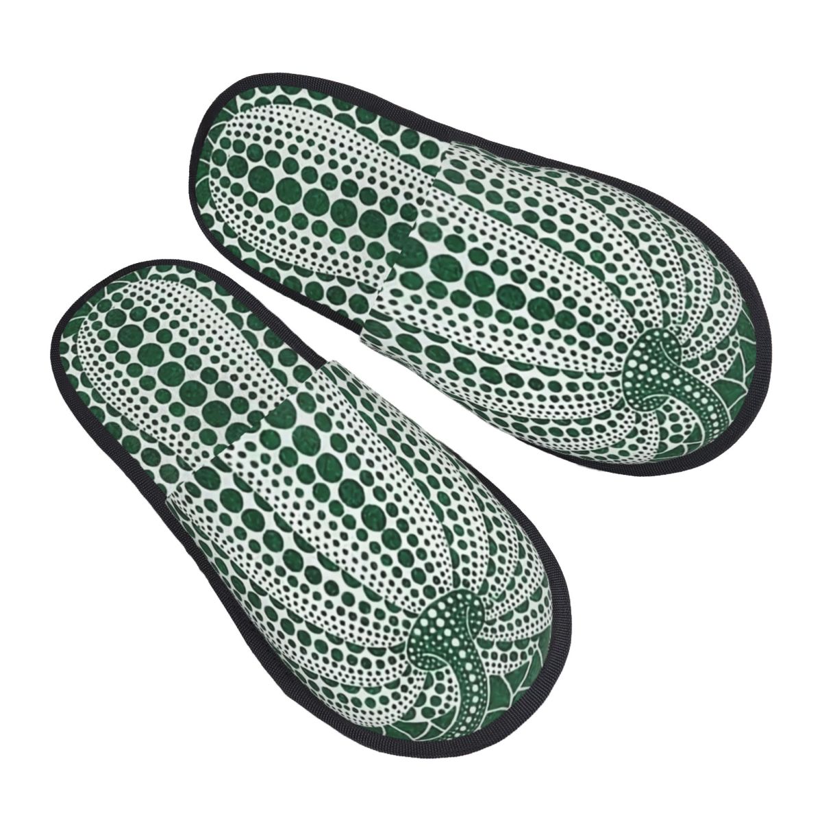 Men Shoes On - Pink Polka Dot Yayoi Kusama Abstract