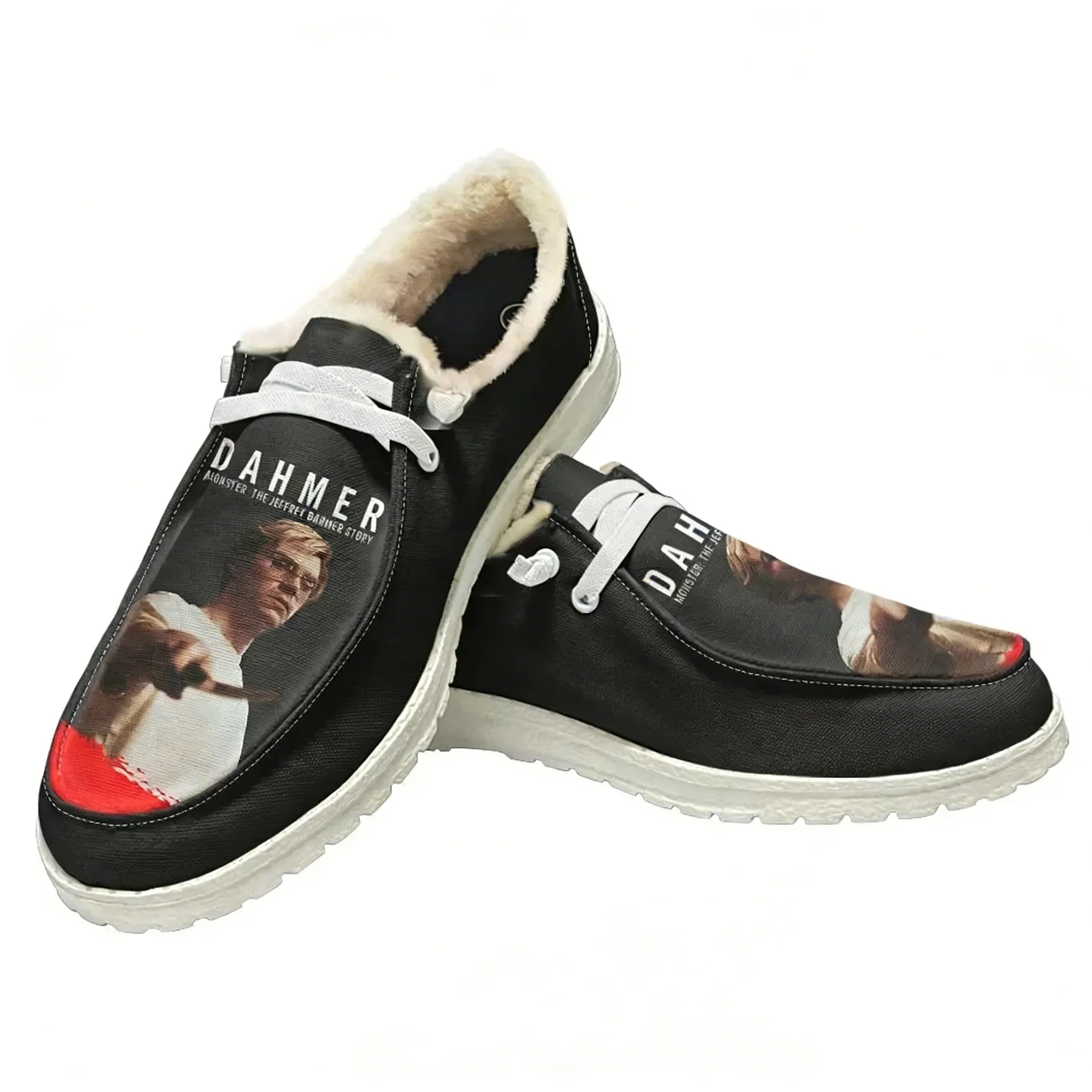 Men Shoes Oxford - Jeffrey Dahmer Casual Shoes Plush Flat