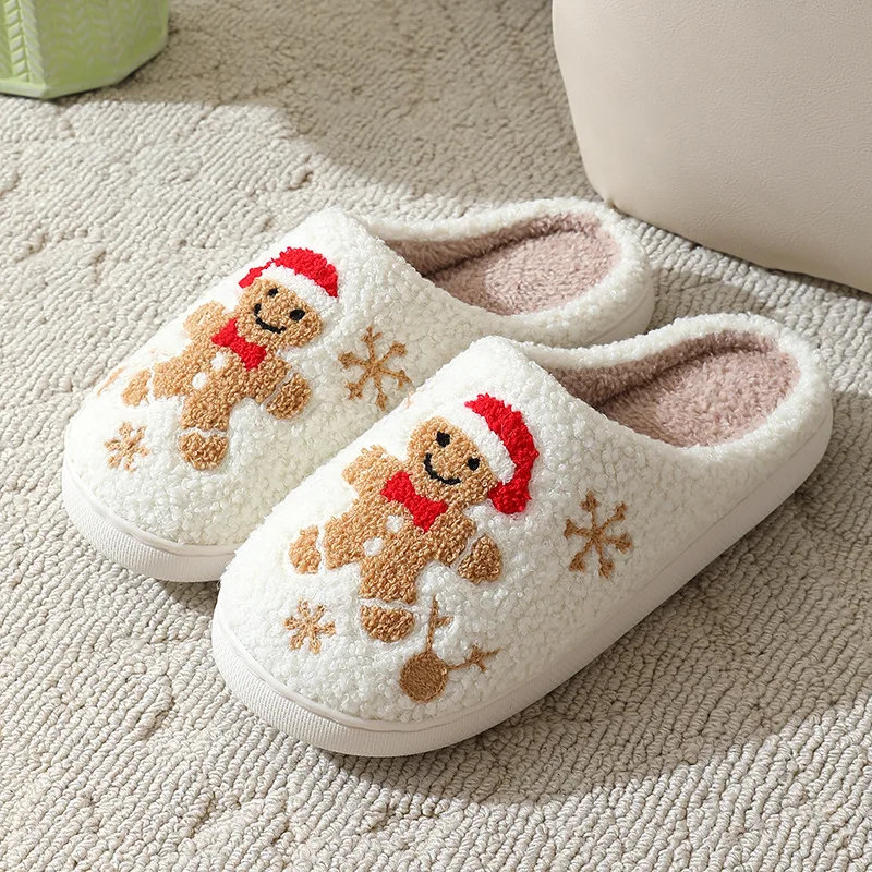 Cute Gingerbread Winter Warm C - Men'S Shoes To Women'S Size 评论和价格