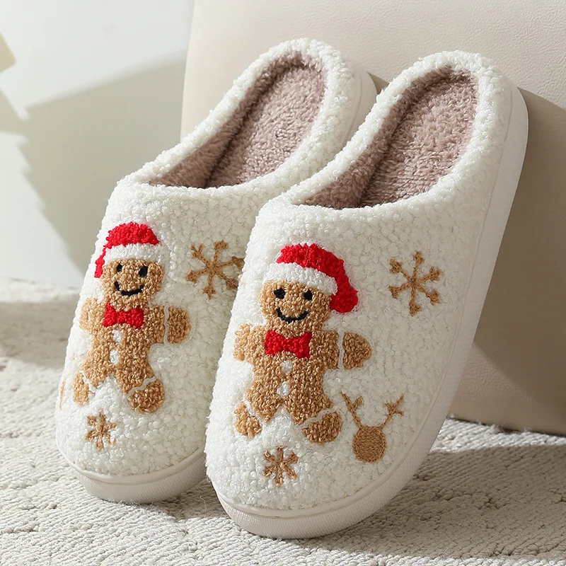 Cute Gingerbread Winter Warm C - Men'S Shoes To Women'S Size 评论和价格
