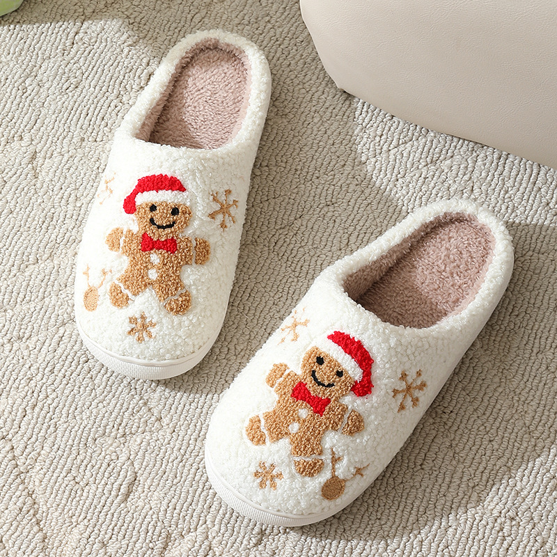 Cute Gingerbread Winter Warm C - Men'S Shoes To Women'S Size 评论和价格