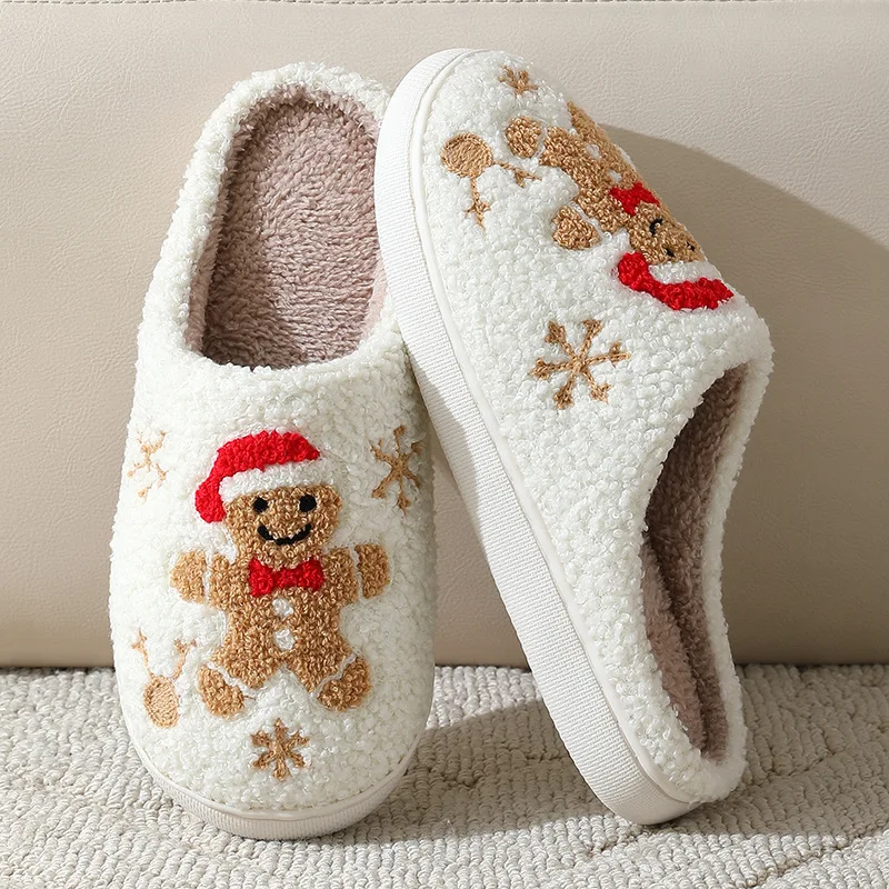 Cute Gingerbread Winter Warm C - Men'S Shoes To Women'S Size 评论和价格