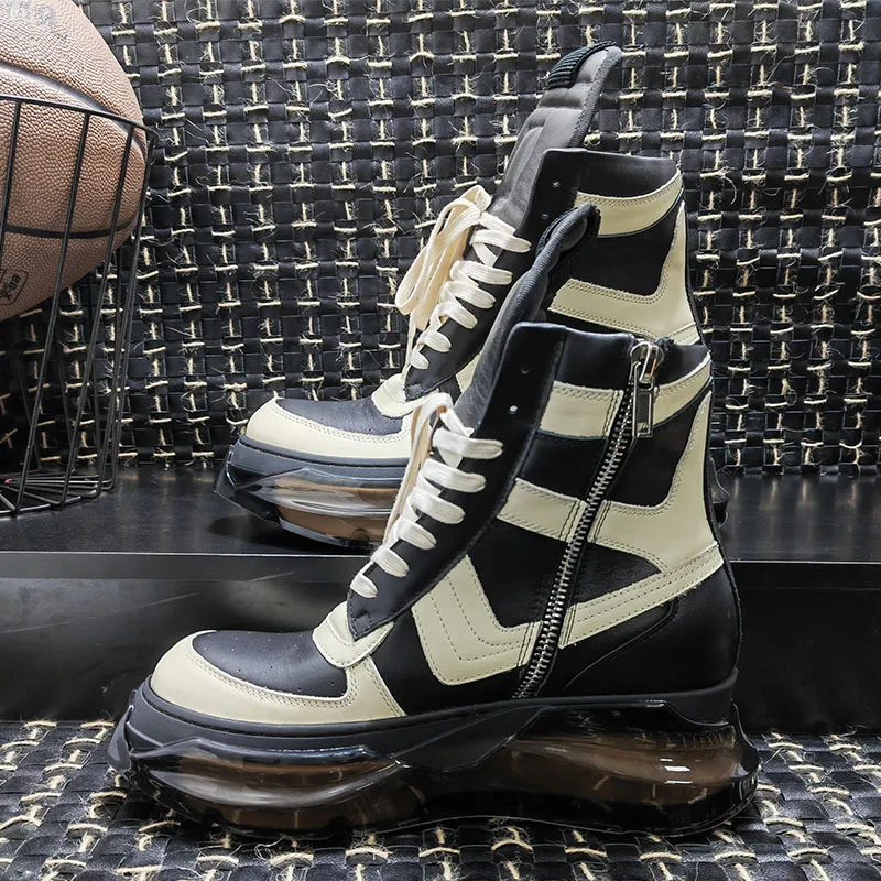 Men Women Boots Ankle Genuine  - Men Shoes Type 评论和价格