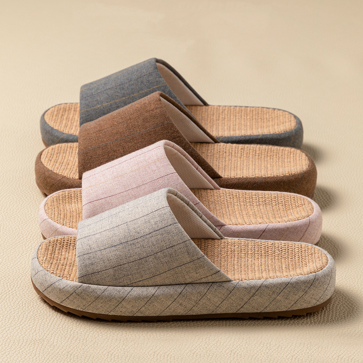 Summer Women Home Slippers Lin - Men'S Shoes To Women'S Size 评论和价格
