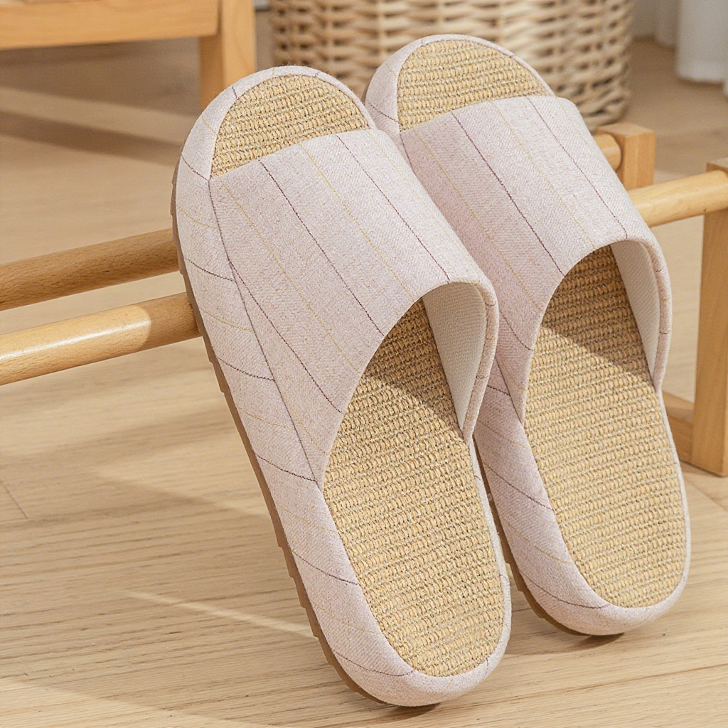 Summer Women Home Slippers Lin - Men'S Shoes To Women'S Size 评论和价格