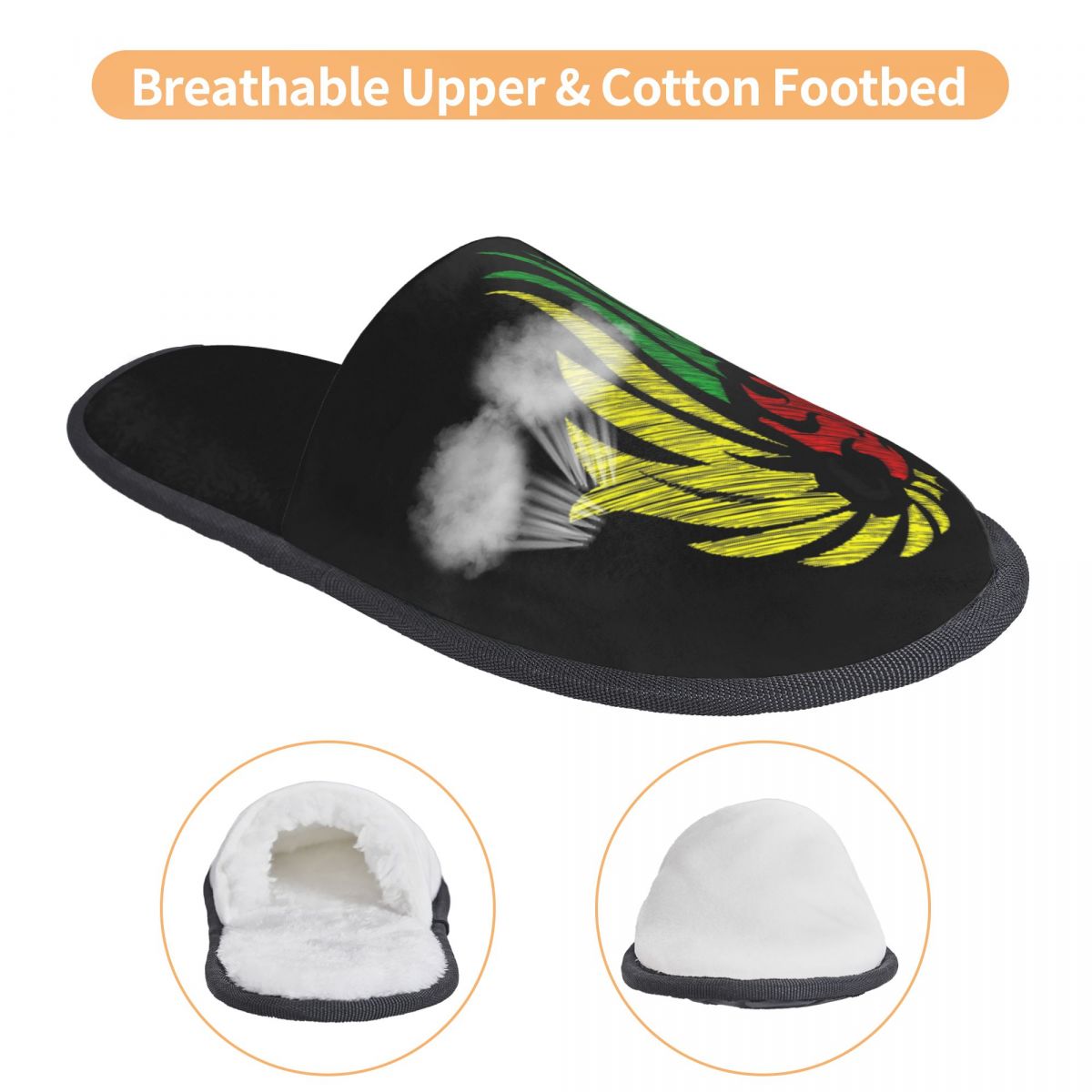 Lion Reggae Flag Colors Guest  - Men Shoes For Winter 评论和价格