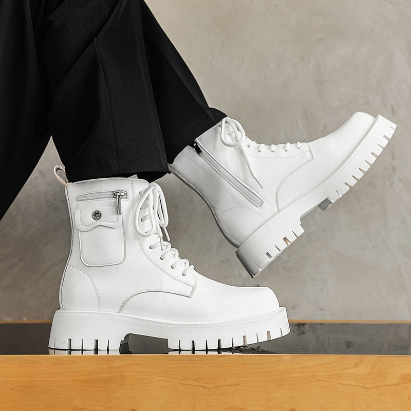 2025 Trend Men Boots Sneakers  - Men Shoes Type 评论和价格