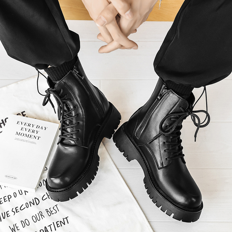2025 Trend Men Boots Sneakers  - Men Shoes Type 评论和价格