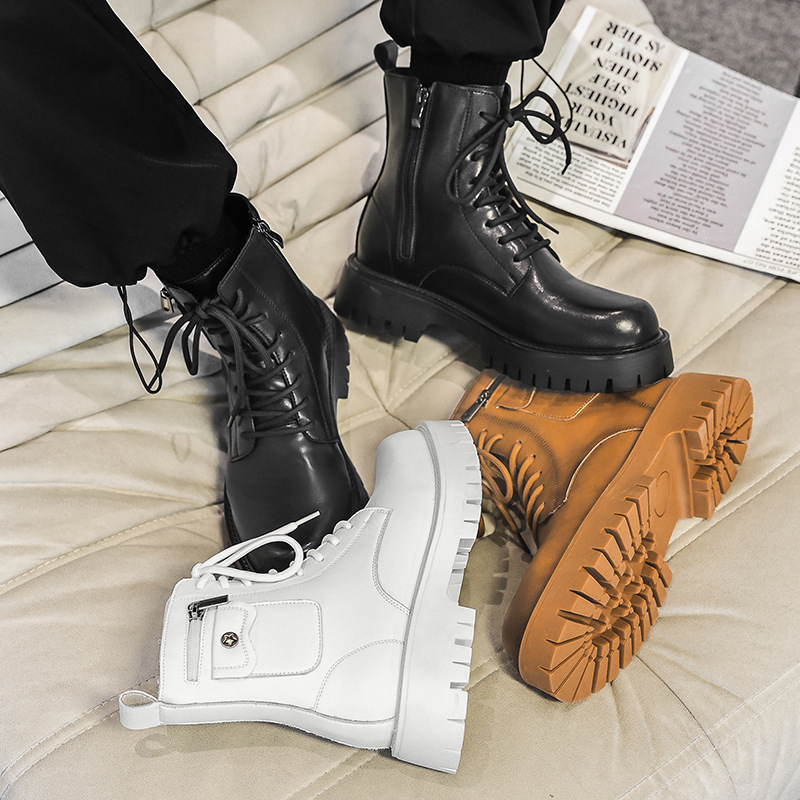 2025 Trend Men Boots Sneakers  - Men Shoes Type 评论和价格