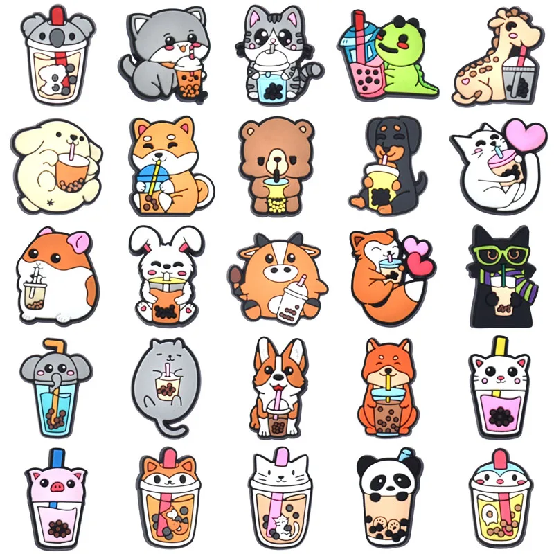 Fox Drinking Milk Tea Shoe Cha - Men Shoes Jeans 评论和价格