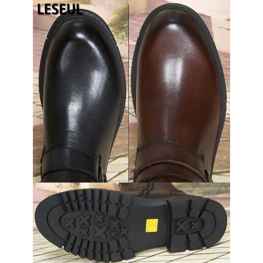 Fashion Men's Genuine Leather  - Men'S Shoes Zipper 评论和价格