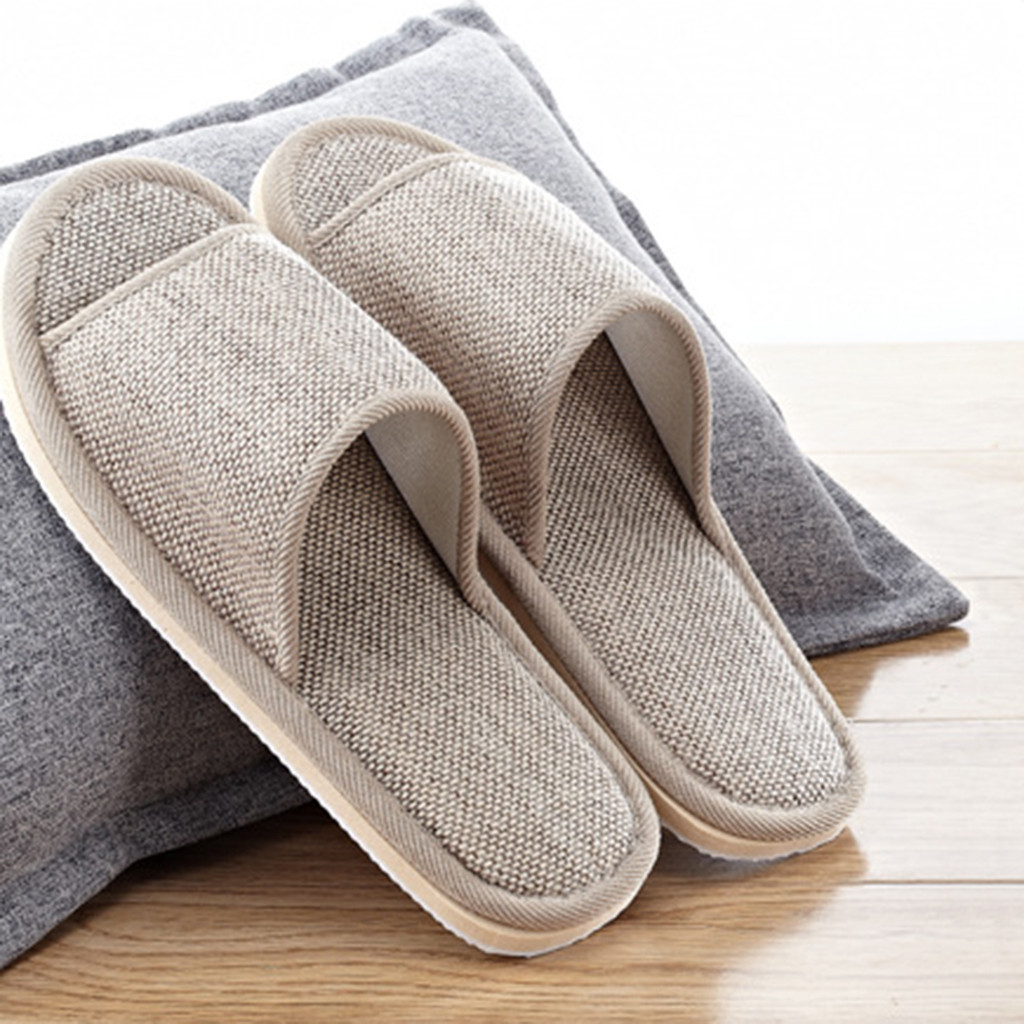Linen Slippers For Men And Wom - Men'S Shoes To Women'S Size 评论和价格