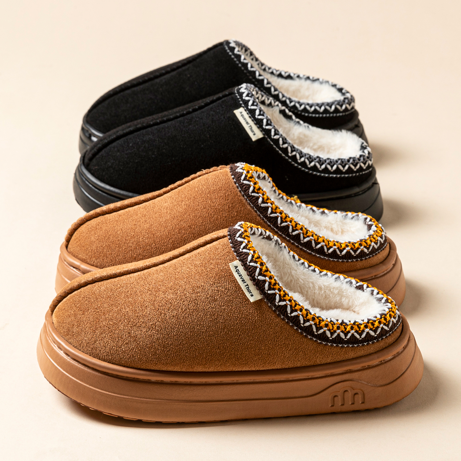 Winter Anti-slip Women's Soft  - Men'S Shoes To Women'S Size 评论和价格