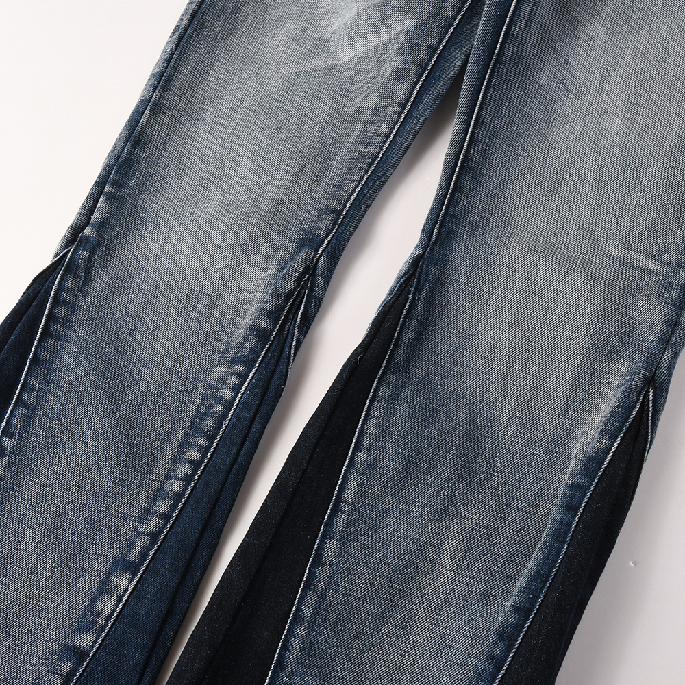 Men's Spliced Boot Cut Denim J - Men Shoes Jeans 评论和价格