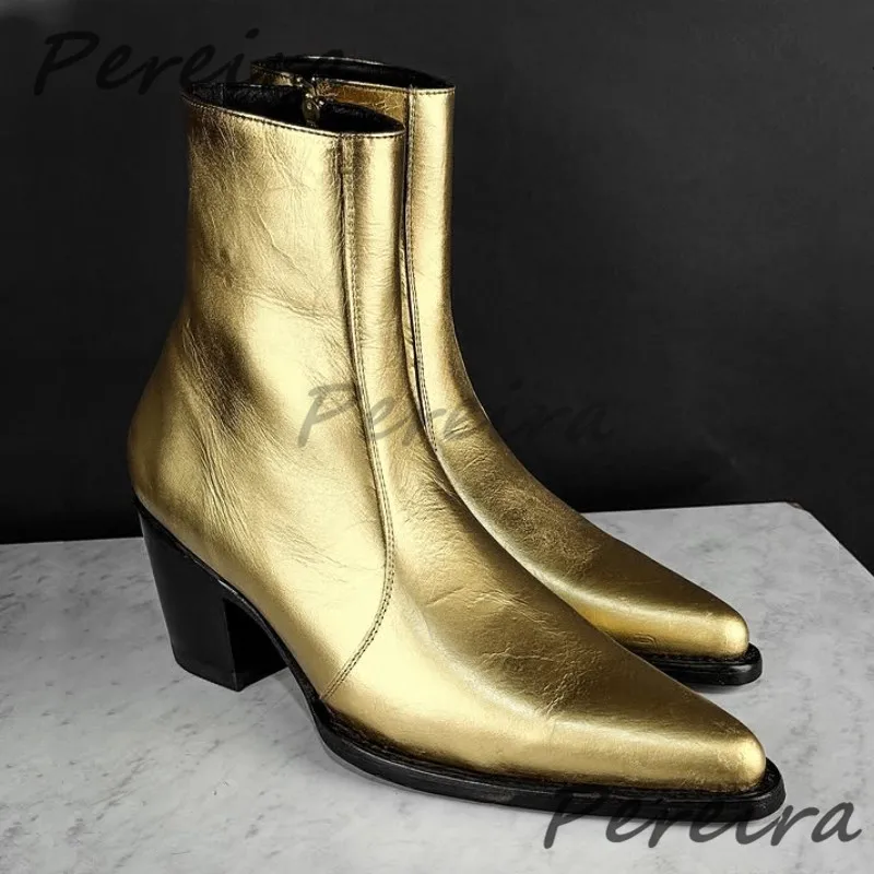 British Men's Genuine Leather  - Men'S Shoes Zipper 评论和价格