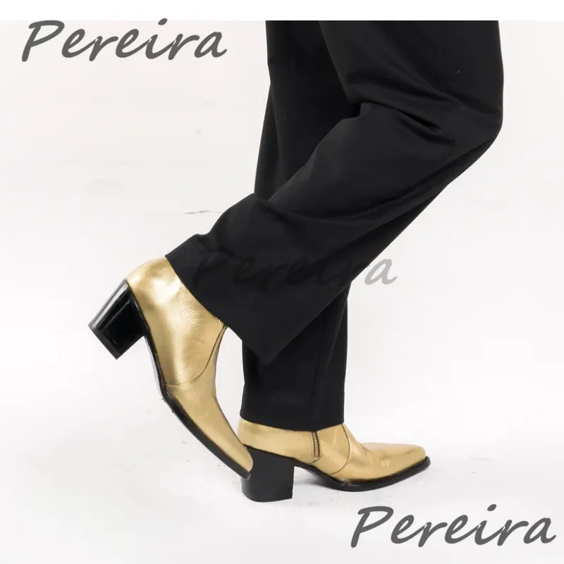 British Men's Genuine Leather  - Men'S Shoes Zipper 评论和价格