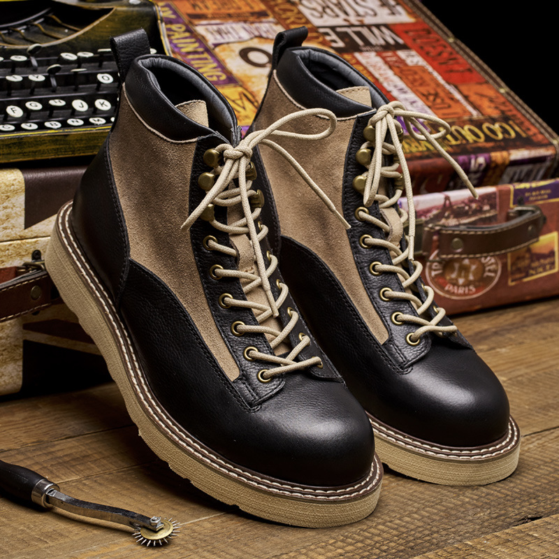 Handmade Mens Ankle Oxford Boo - Men Shoes Oxford 评论和价格