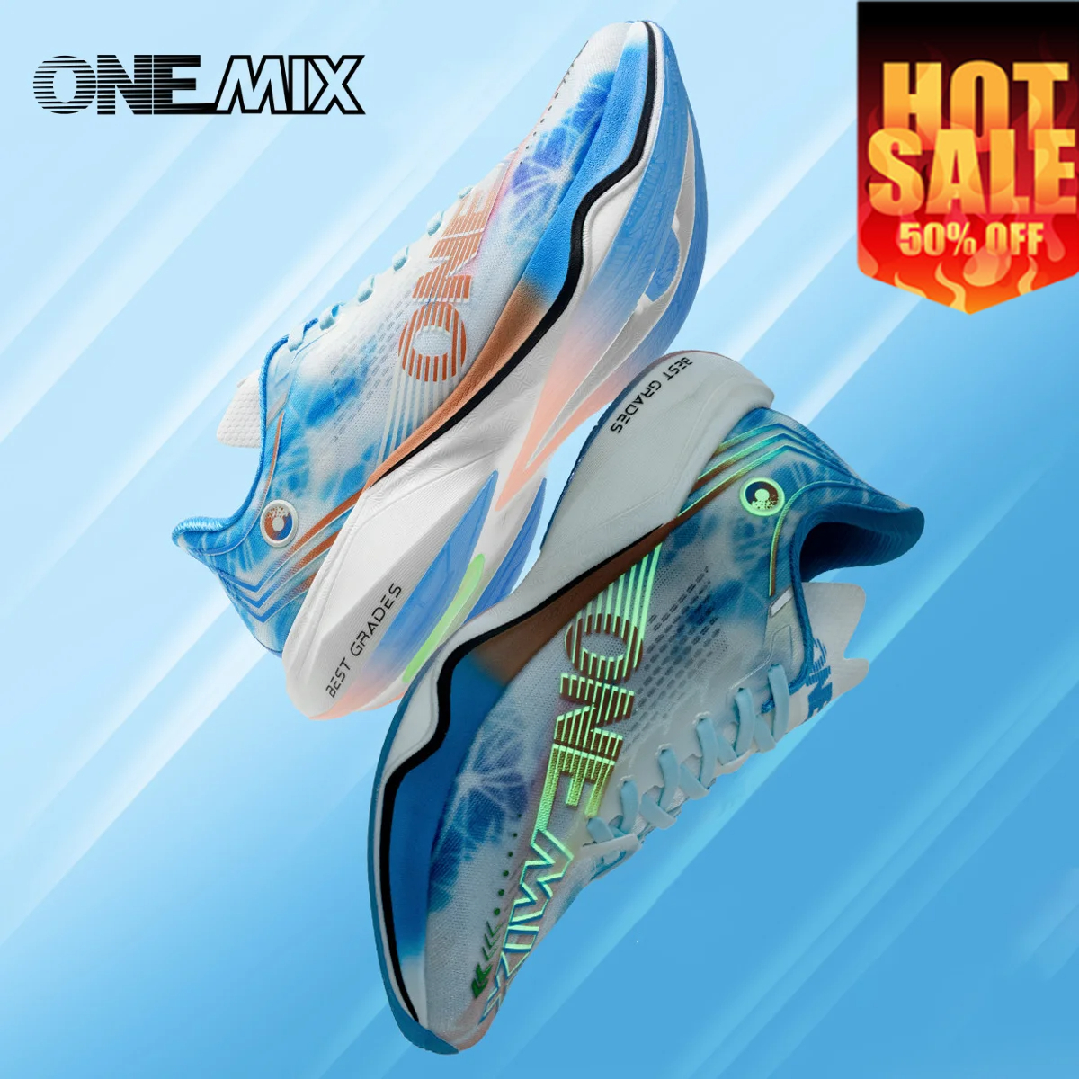 ONEMIX Marathon Racing Shoes U - Men Shoes Oxford 评论和价格