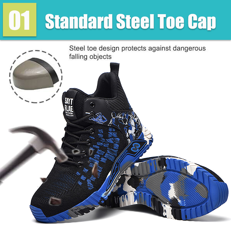 Steel Toe Shoes For Man Indest - Work Boot Steel Toe 评论和价格