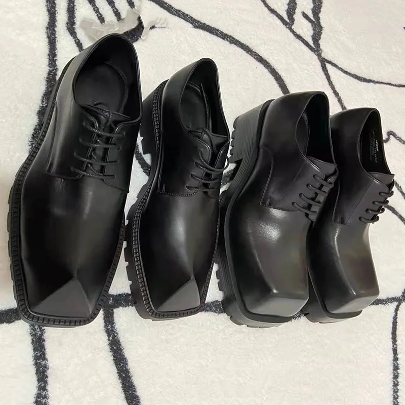 Men's Loafers Leather Motorcyc - Men Shoes Oxford 评论和价格