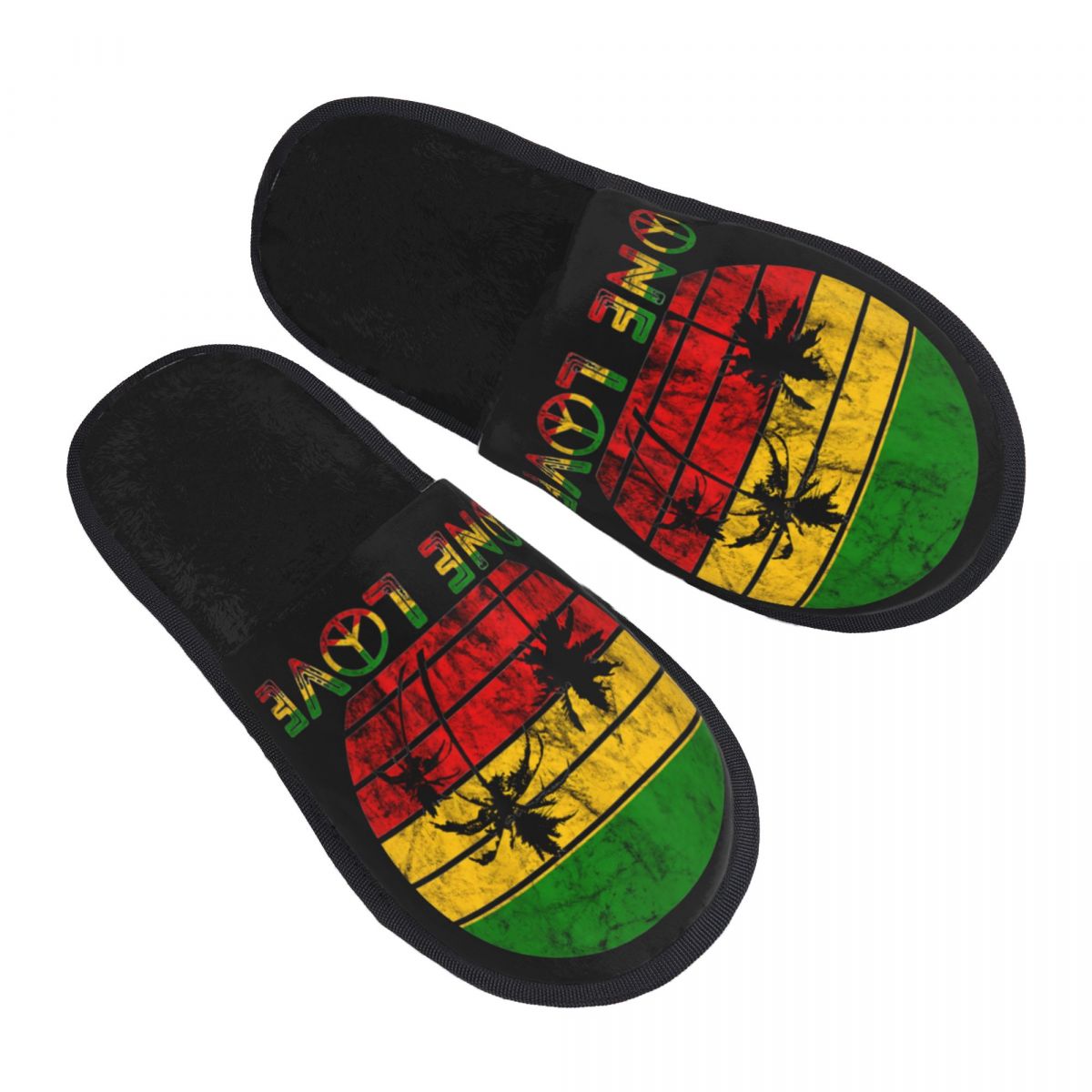 Rasta Reggae One Love Retro Vi - Men'S Shoes With Memory Foam 评论和价格