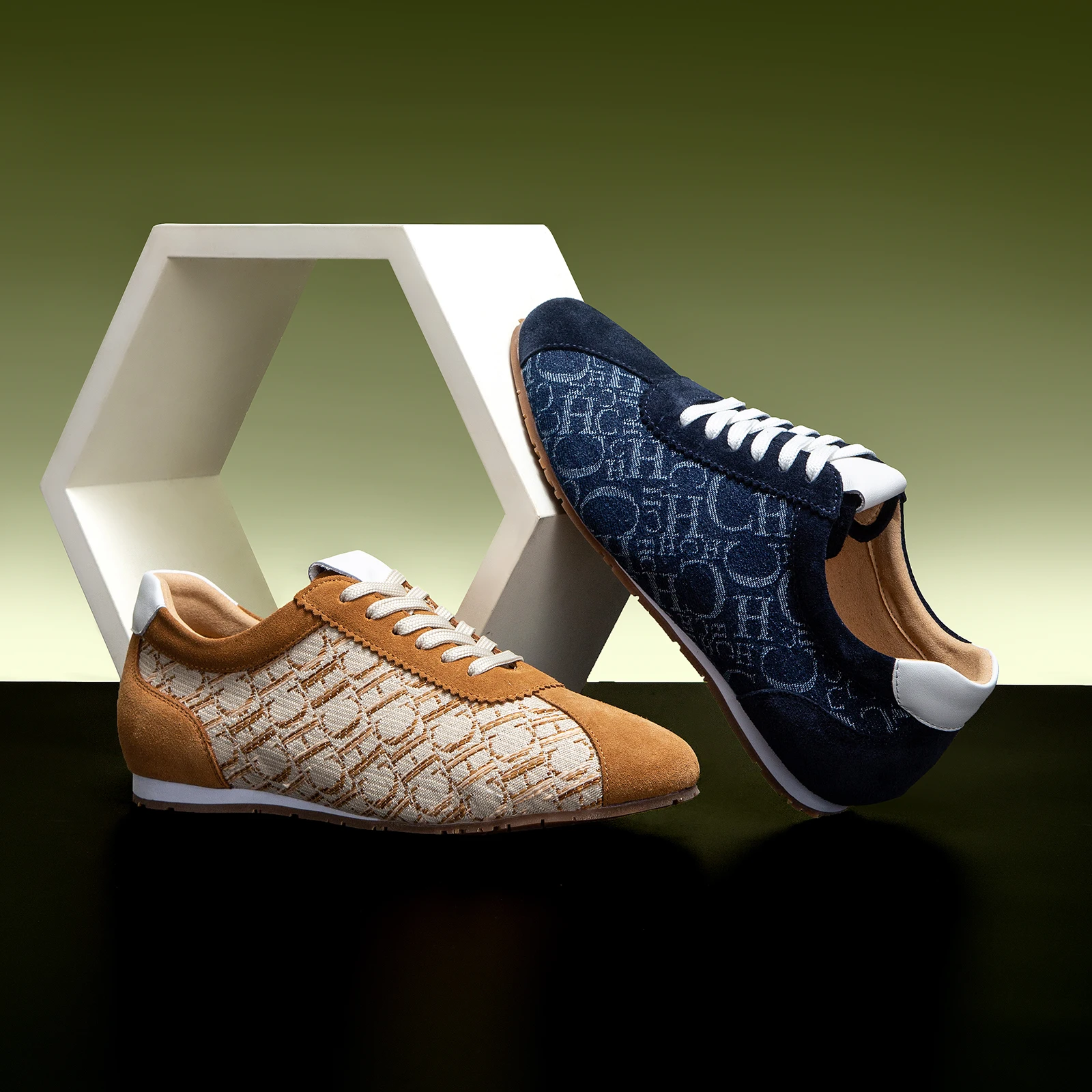 Colour Blocking Design Fashion - Men Shoes Gucci 评论和价格