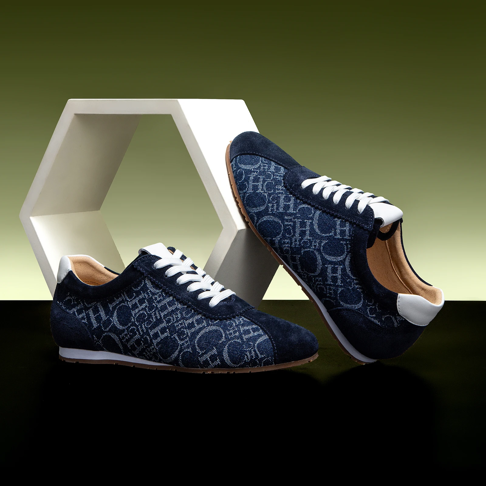 Colour Blocking Design Fashion - Men Shoes Gucci 评论和价格