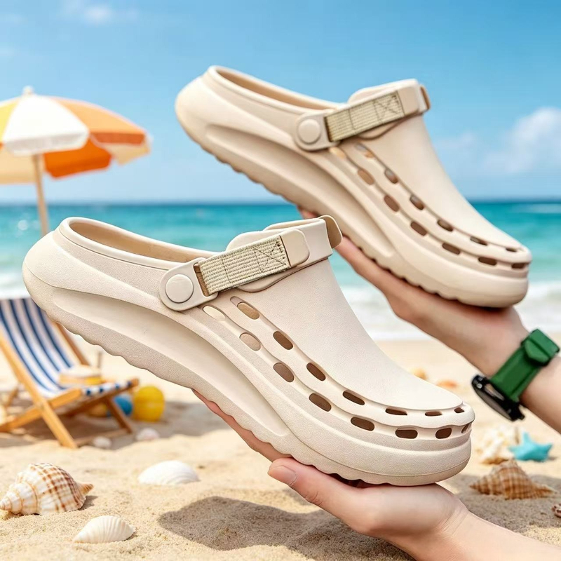 Quick-Dry EVA Solid Color Mens - Men Shoes Essentials 评论和价格