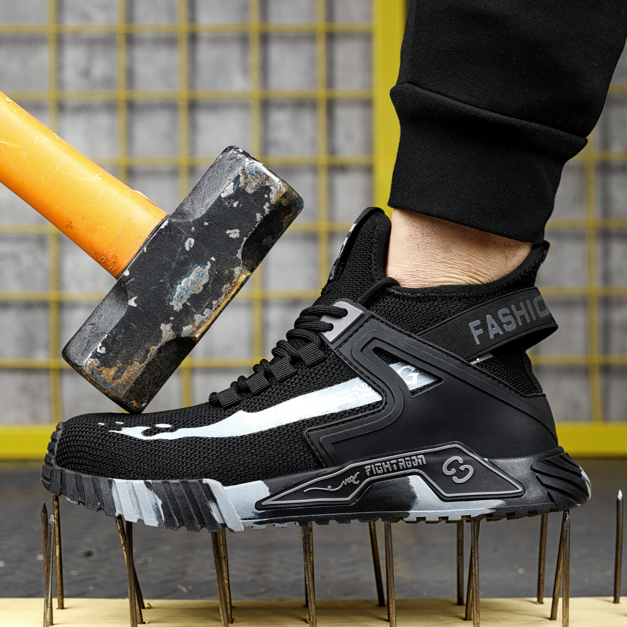 Anti-Smash Puncture-Proof Work - Work Boot Steel Toe 评论和价格