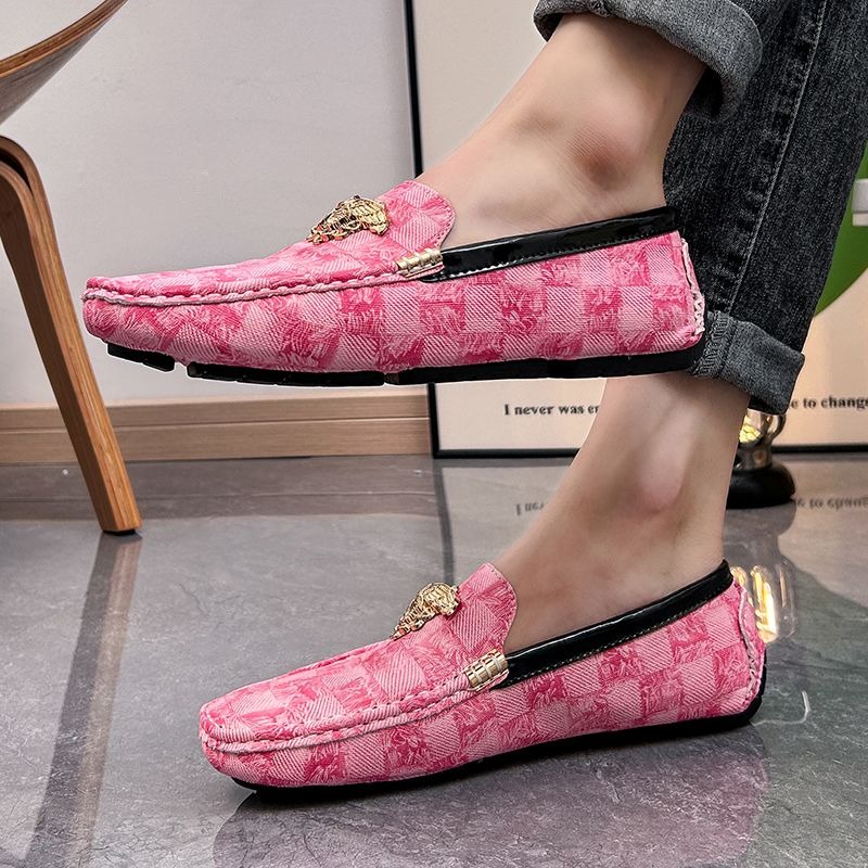 size 38-48 luxury checkered sl - Men'S Shoes Drivers 评论和价格