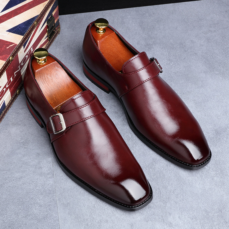 Luxury Men Shoes Patnet Leathe - Men'S Shoes Yellow And Black 评论和价格