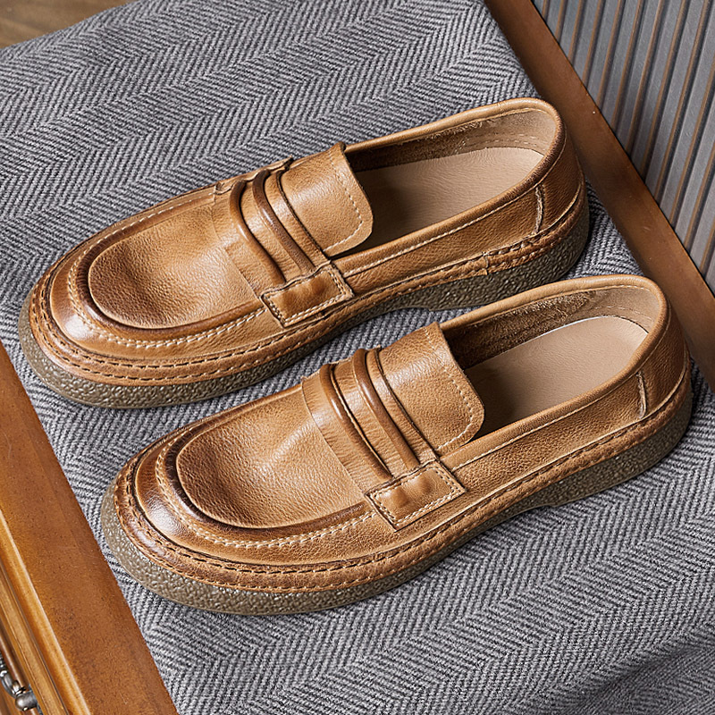 CLAIAMI Handmade Leather Men S - Men'S Shoes Drivers 评论和价格