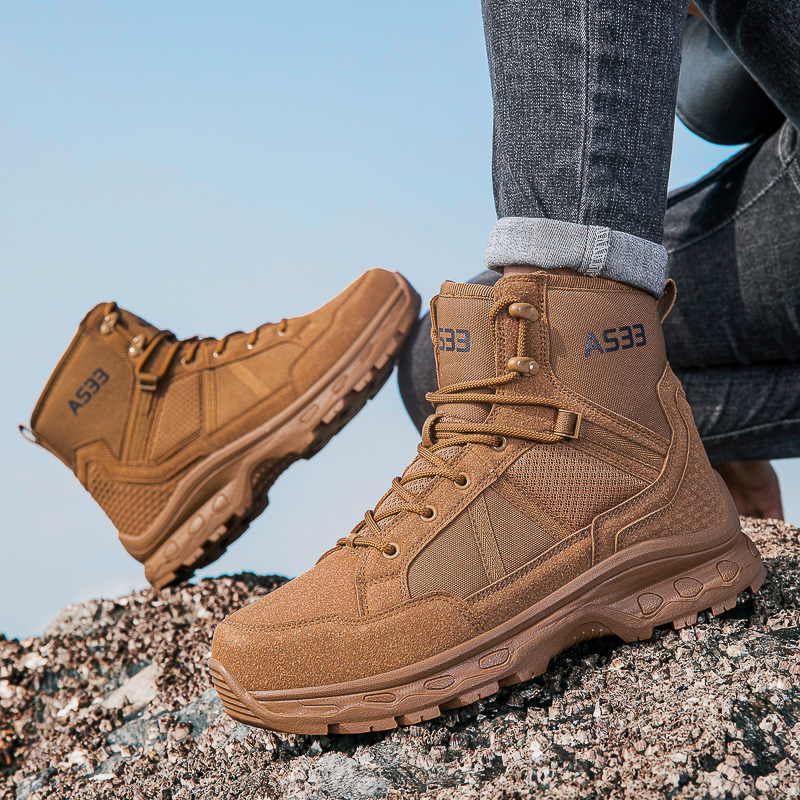 Men's Military Tactical Boots  - Men'S Shoes Zipper 评论和价格