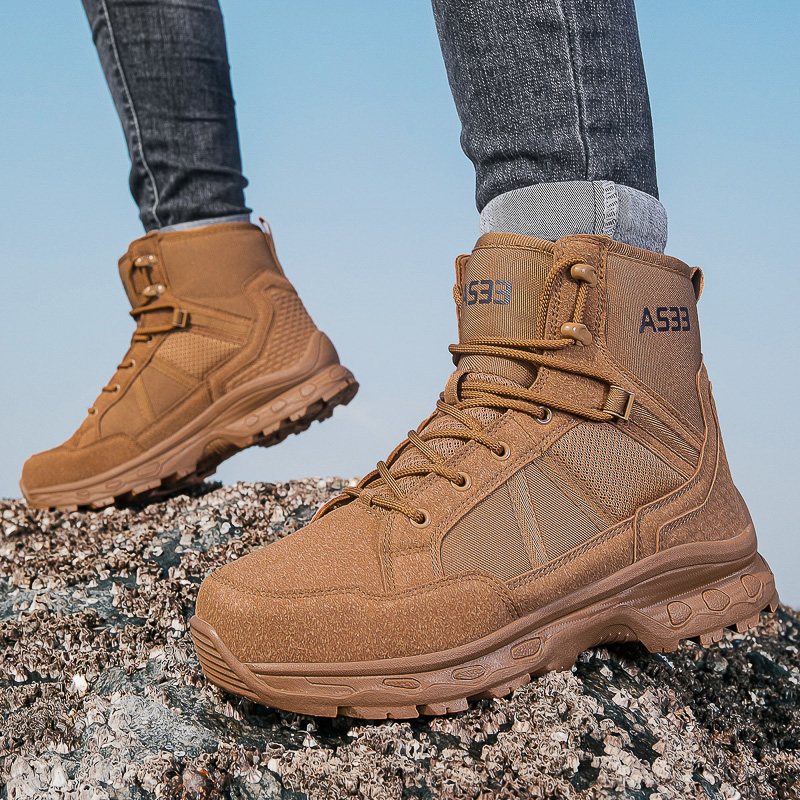 Men's Military Tactical Boots  - Men'S Shoes Zipper 评论和价格