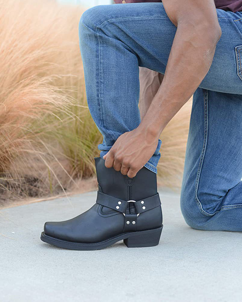 2025 New Outdoors Men Western  - Men'S Shoes Zipper 评论和价格