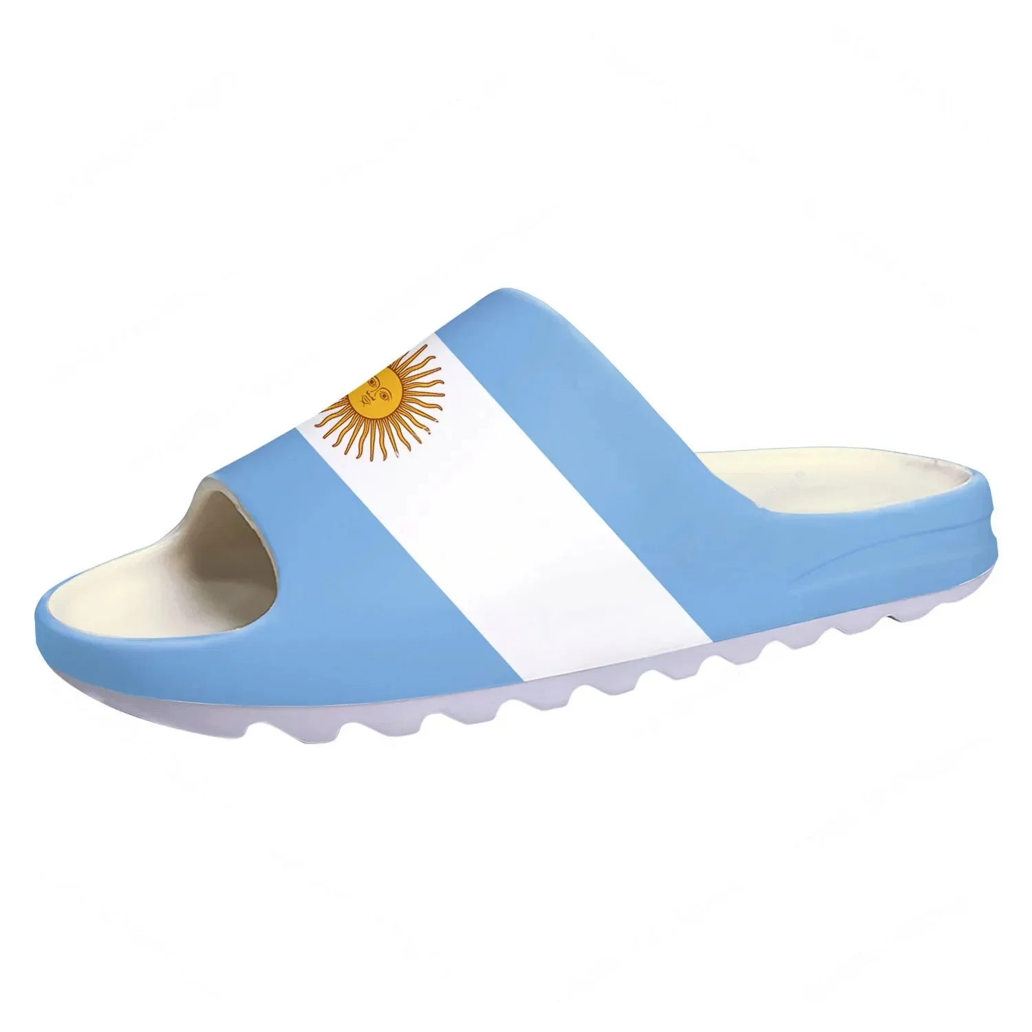 Argentine Flag Soft Sole Sllip - Men Shoes On 评论和价格
