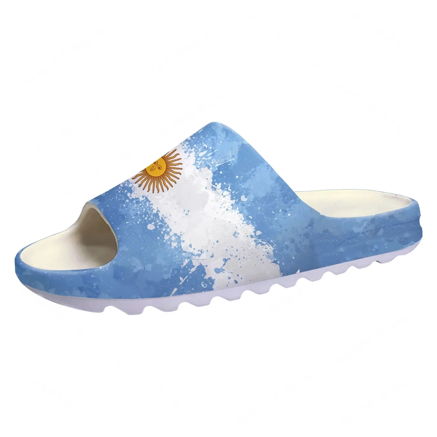 Argentine Flag Soft Sole Sllip - Men Shoes On 评论和价格