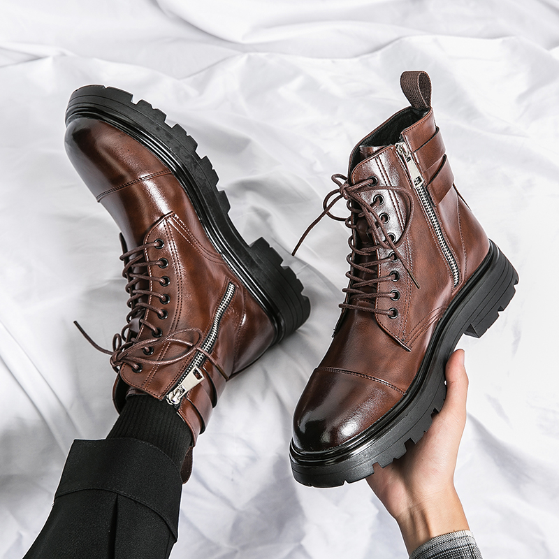 Brand Men's Naked Boots Fashio - Men Shoes Oxford 评论和价格