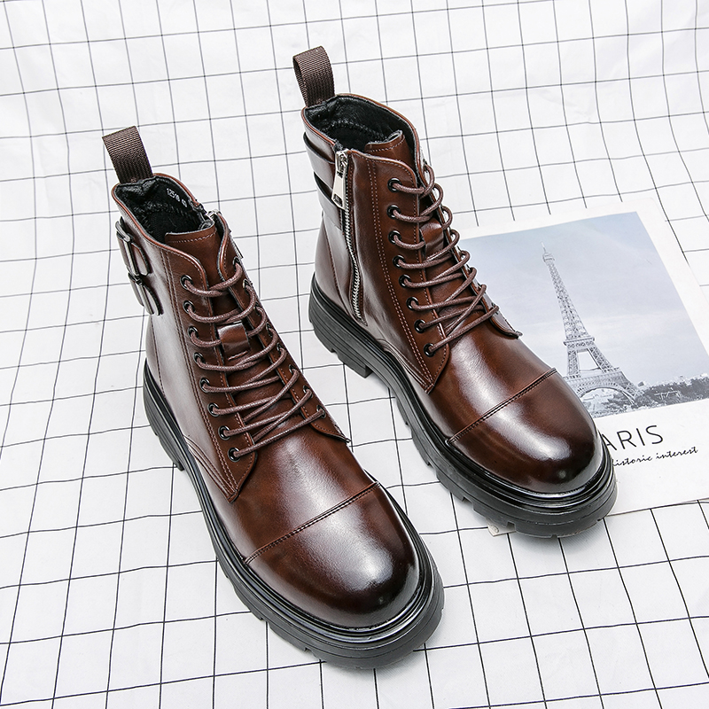 Brand Men's Naked Boots Fashio - Men Shoes Oxford 评论和价格