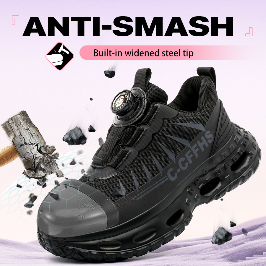 Rotating button Women Safety S - Work Boot Steel Toe 评论和价格