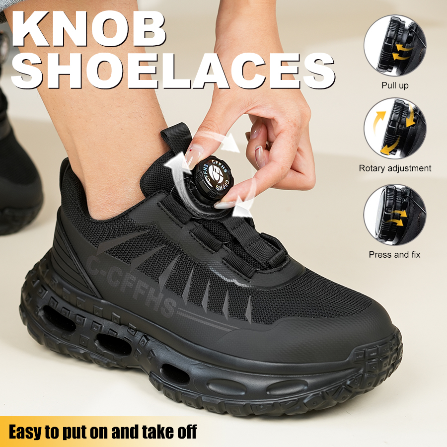 Rotating button Women Safety S - Work Boot Steel Toe 评论和价格