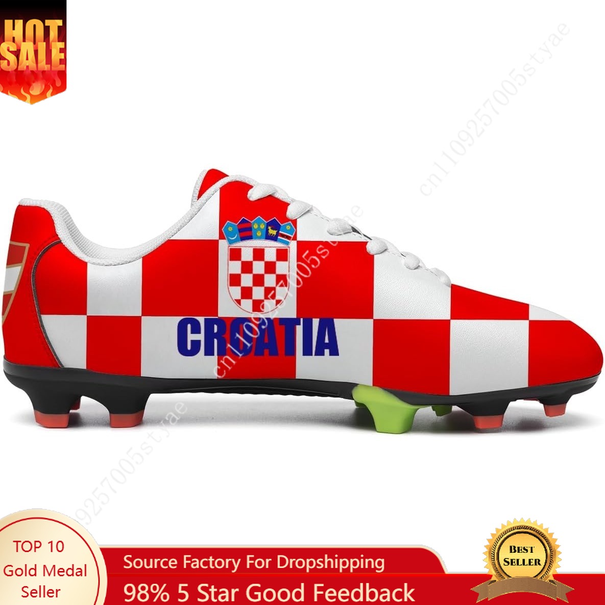 Croatia Flag Croatian Football - Men Shoes Oxford 评论和价格