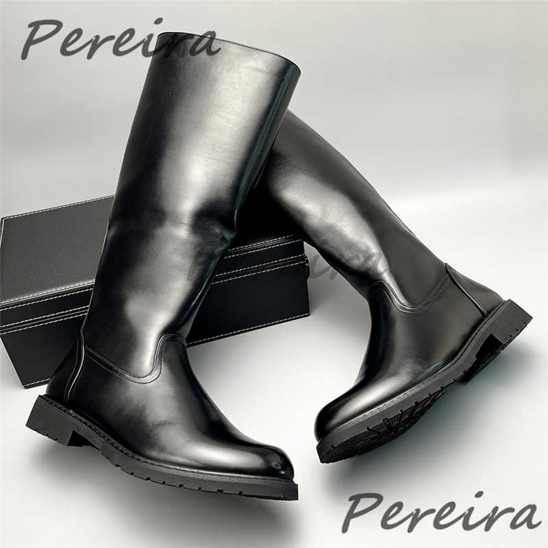 Autumn Winter Warm Men's Knee  - Men'S Shoes Zipper 评论和价格