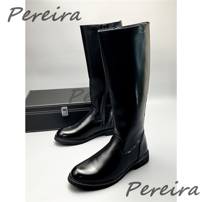 Autumn Winter Warm Men's Knee  - Men'S Shoes Zipper 评论和价格