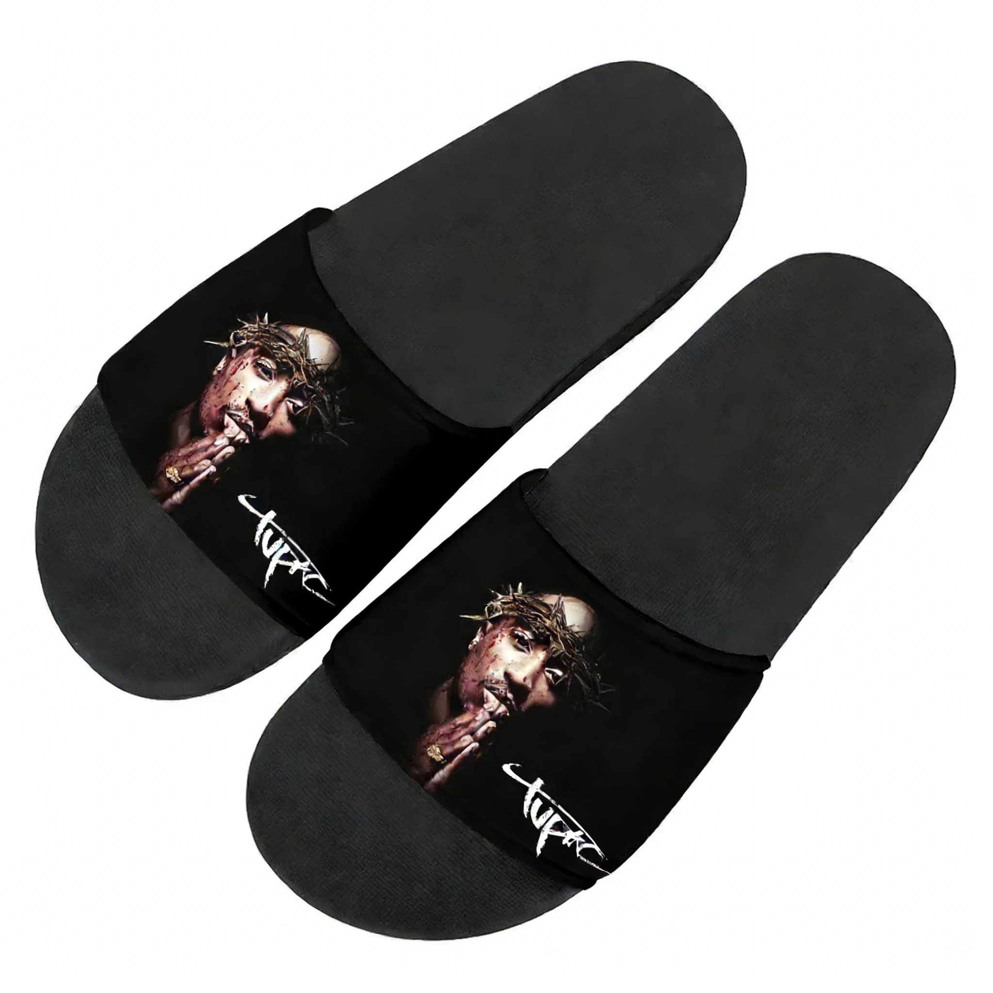 2Pac Tupac All Eyez on Me Slip - Men Shoes On 评论和价格