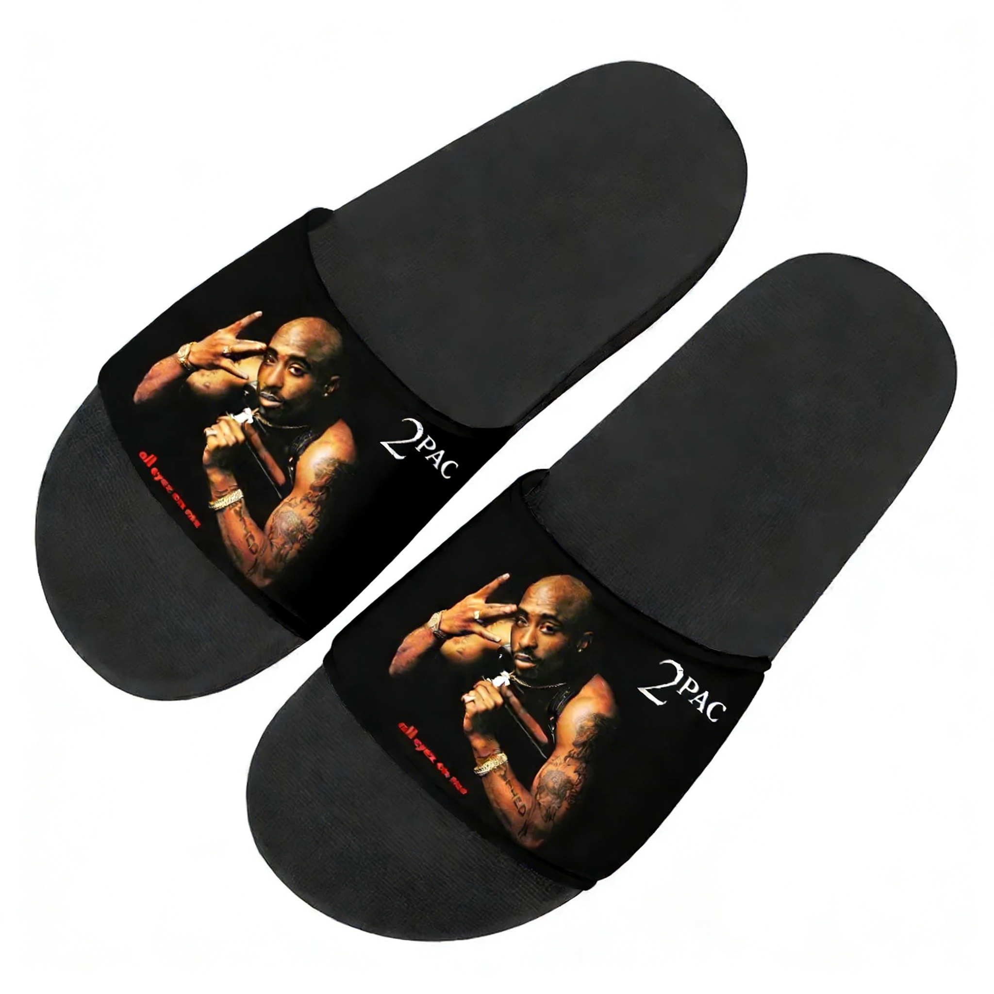 2Pac Tupac All Eyez on Me Slip - Men Shoes On 评论和价格