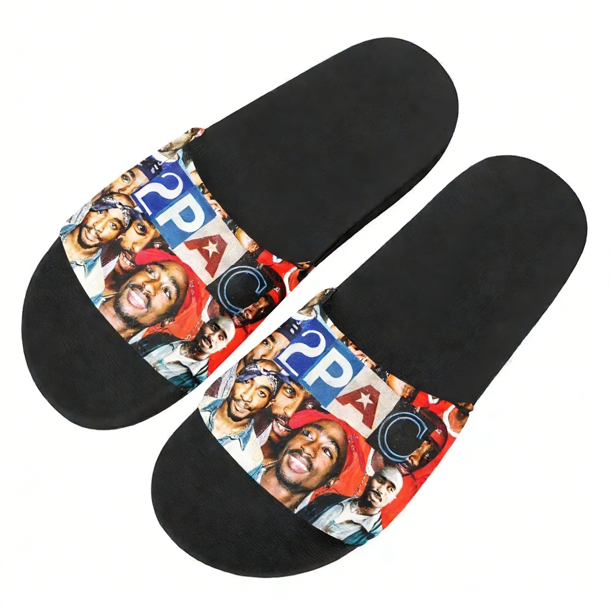 2Pac Tupac All Eyez on Me Slip - Men Shoes On 评论和价格