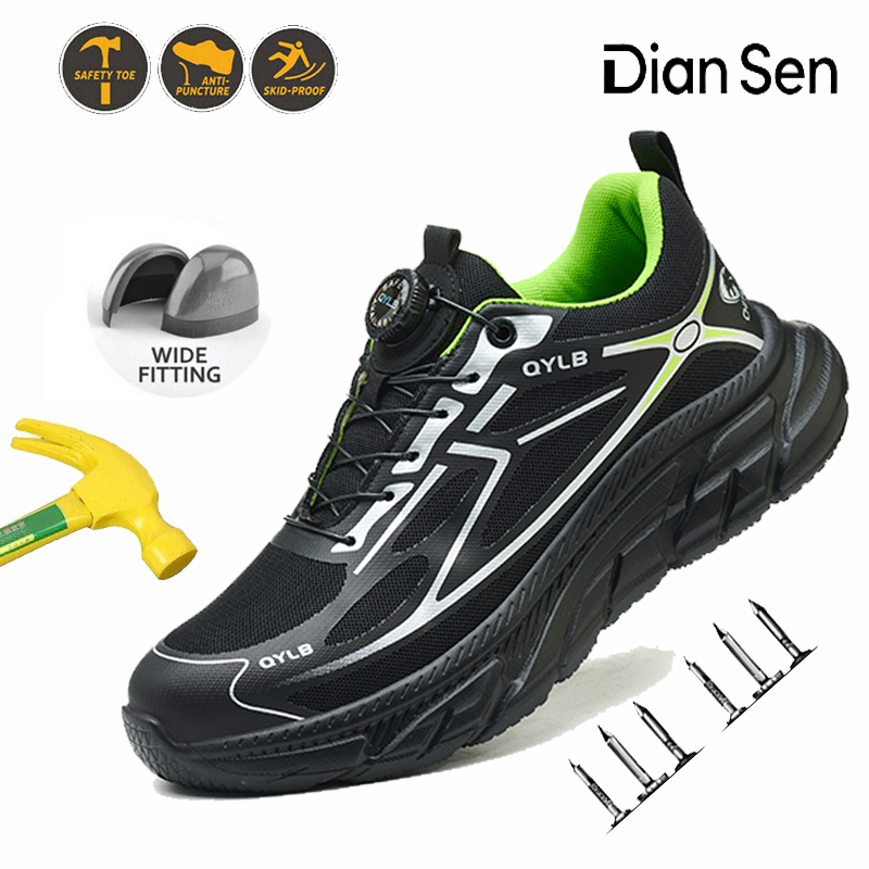 Mens Work Safety Boots Steel T - Work Boot Steel Toe 评论和价格